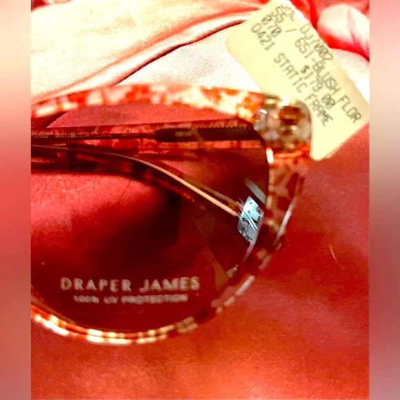 Draper James NEW Pink Sunglasses with Tags - Picture 2 of 7